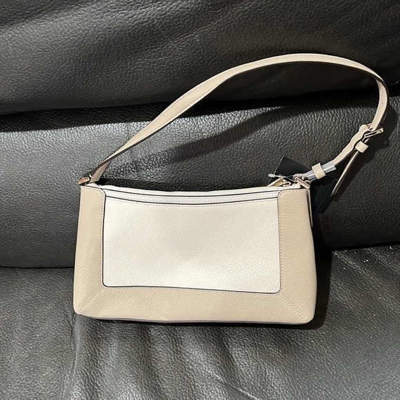 Kate spade outlet small shoulder bag in colorblock pebble light sand - Picture 6 of 10